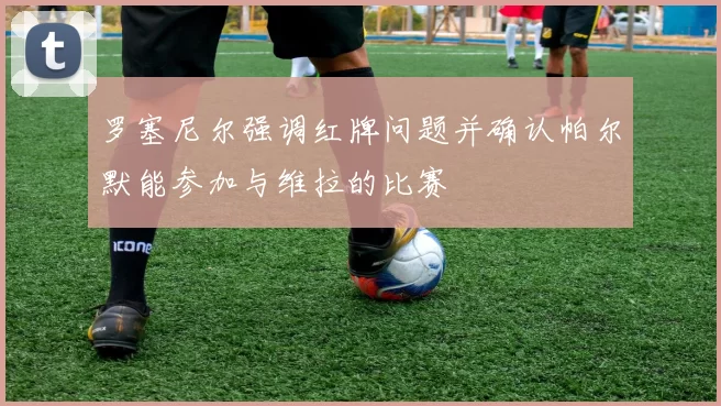罗塞尼尔强调红牌问题并确认帕尔默能参加与维拉的比赛